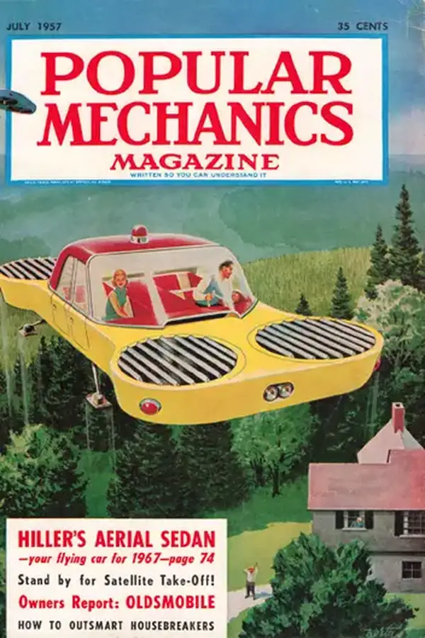 Popular Mechanics - July 1957 Cover